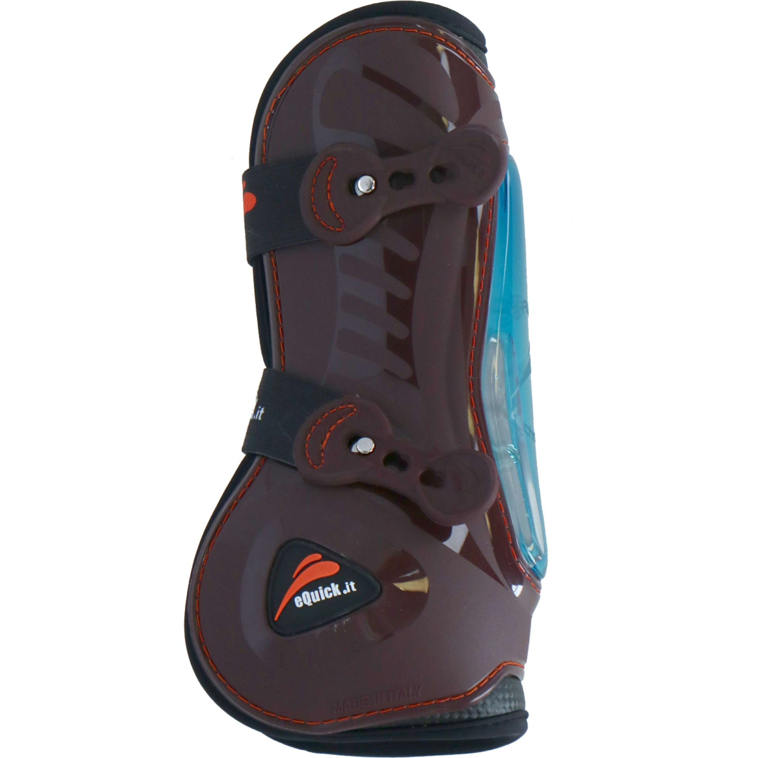 eQuick Tendon Boots eShock Front Brown