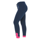 HKM Breeches Kate Silicon Seat Darkblue