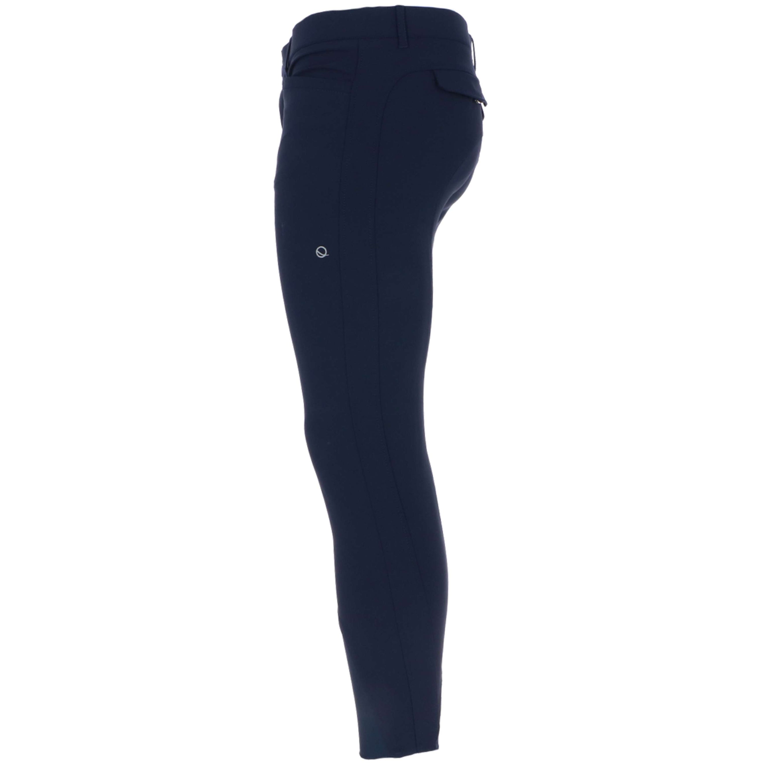 EQODE by Equiline Breeches Davis Men Knee Grip Blue EQODE by Equiline Breeches Davis Men Knee Grip Blue
