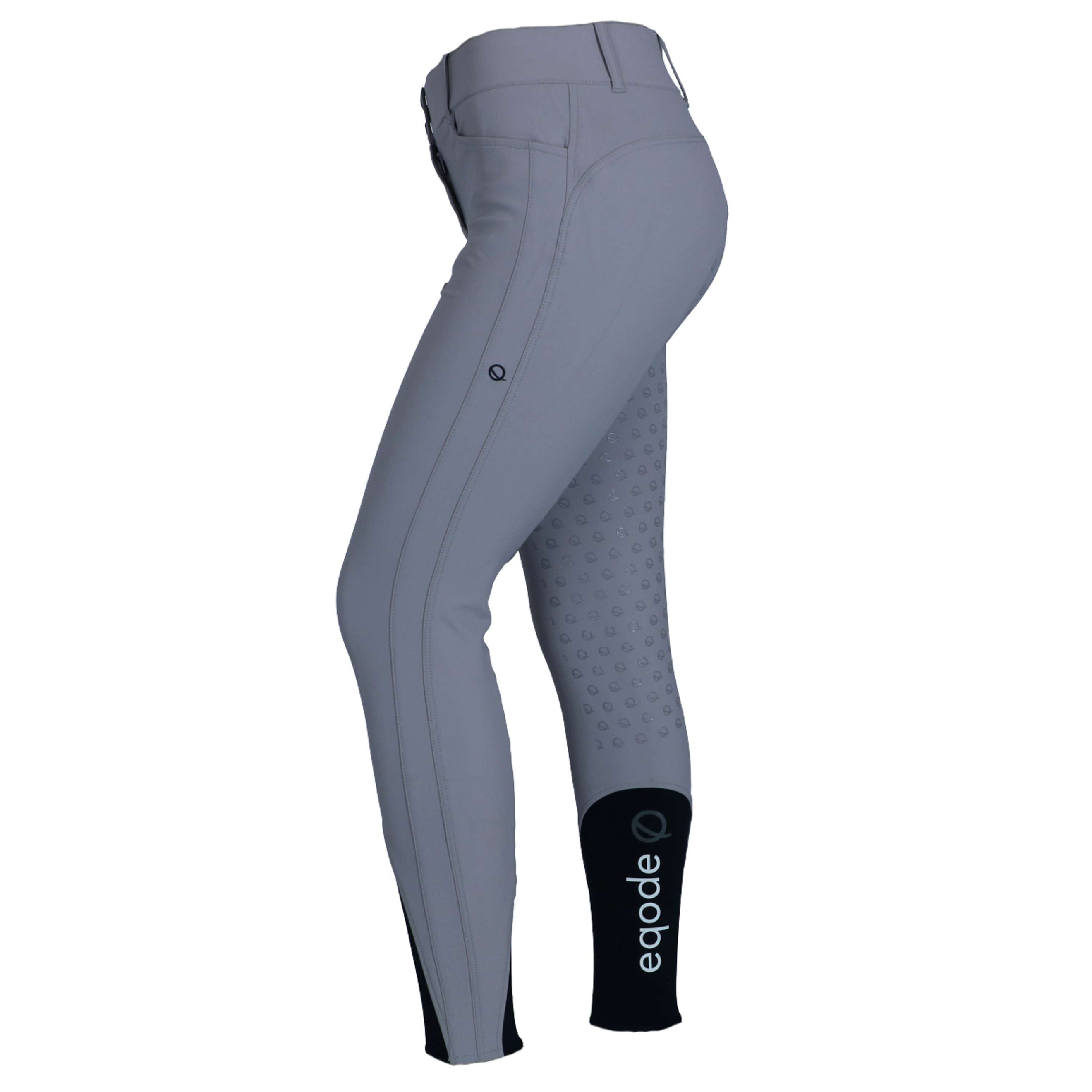 EQODE by Equiline Breeches Darcey Full Grip Grey EQODE by Equiline Breeches Darcey Full Grip Grey