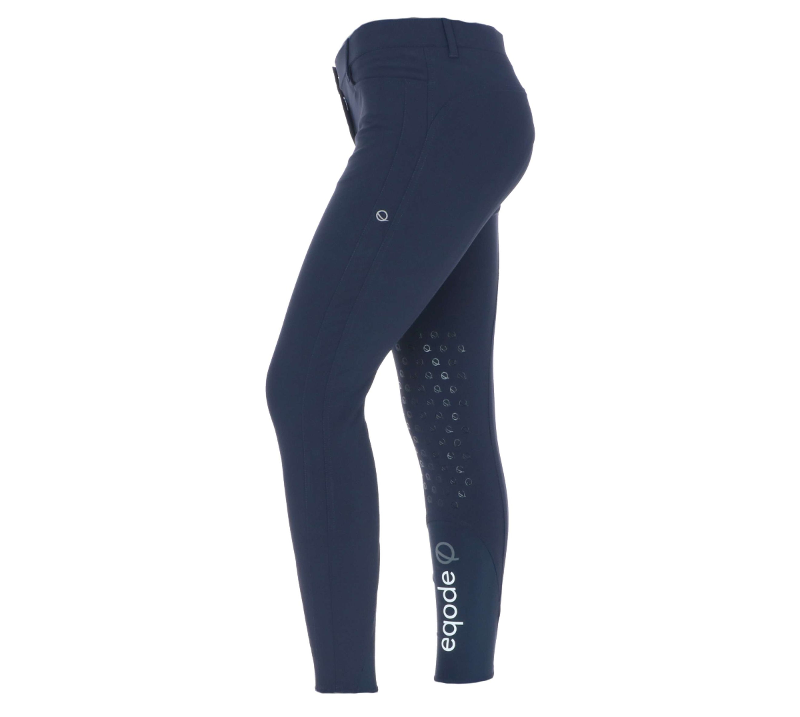 EQODE by Equiline Breeches Delma Knee Grip Blue