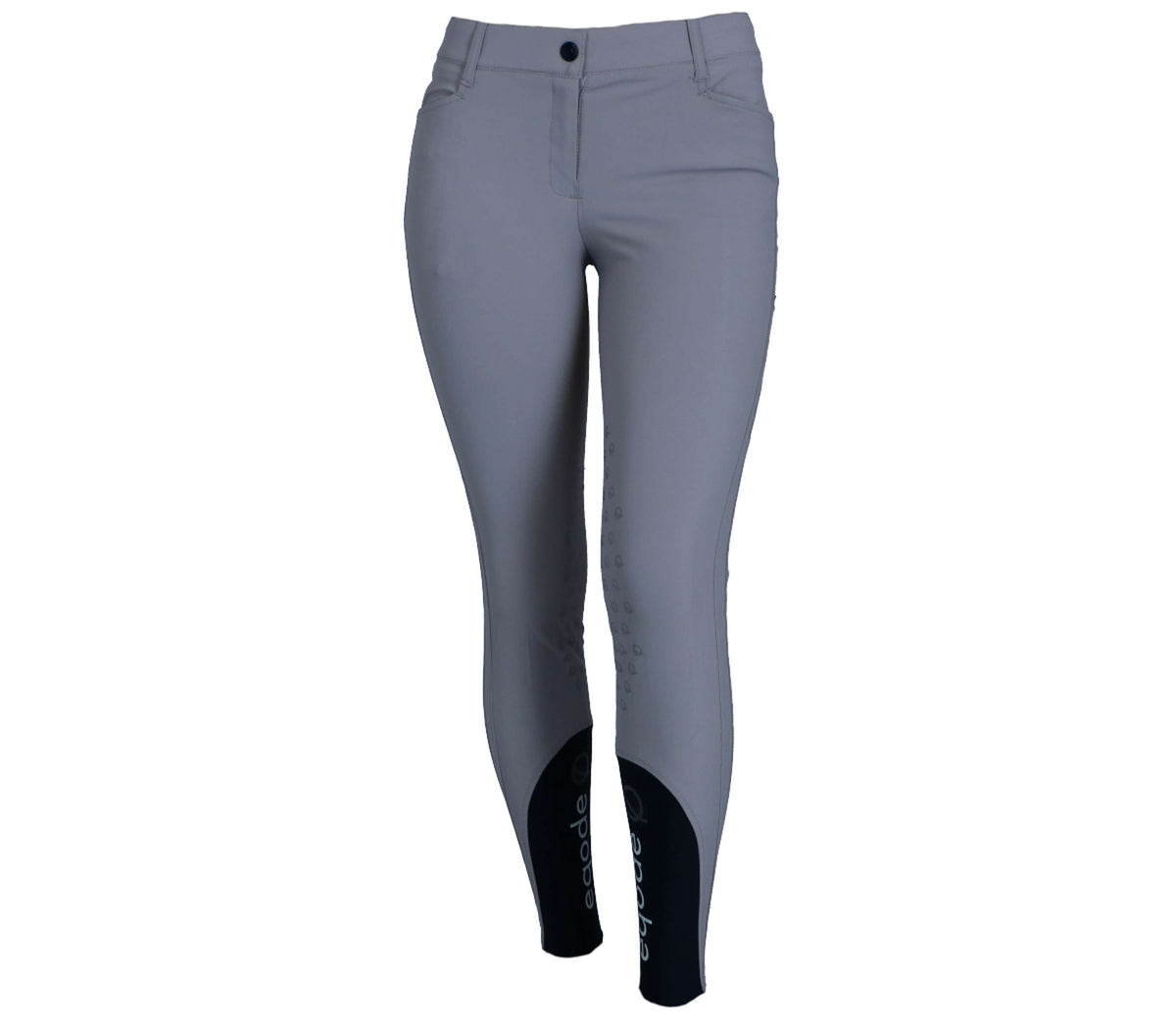 EQODE by Equiline Breeches Delma Knee Grip Grey