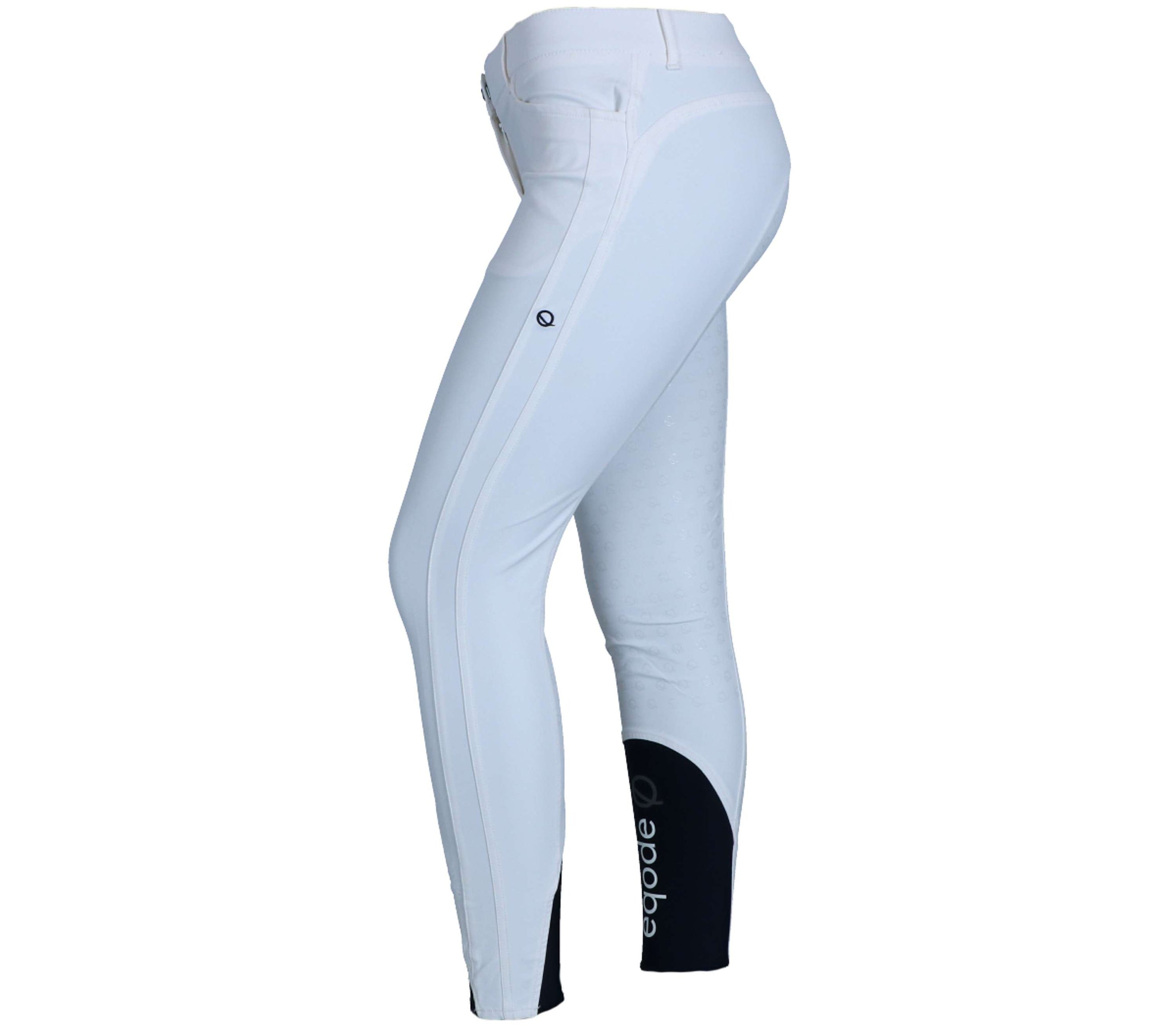 EQODE by Equiline Breeches Davina Full Grip White EQODE by Equiline Breeches Davina Full Grip White