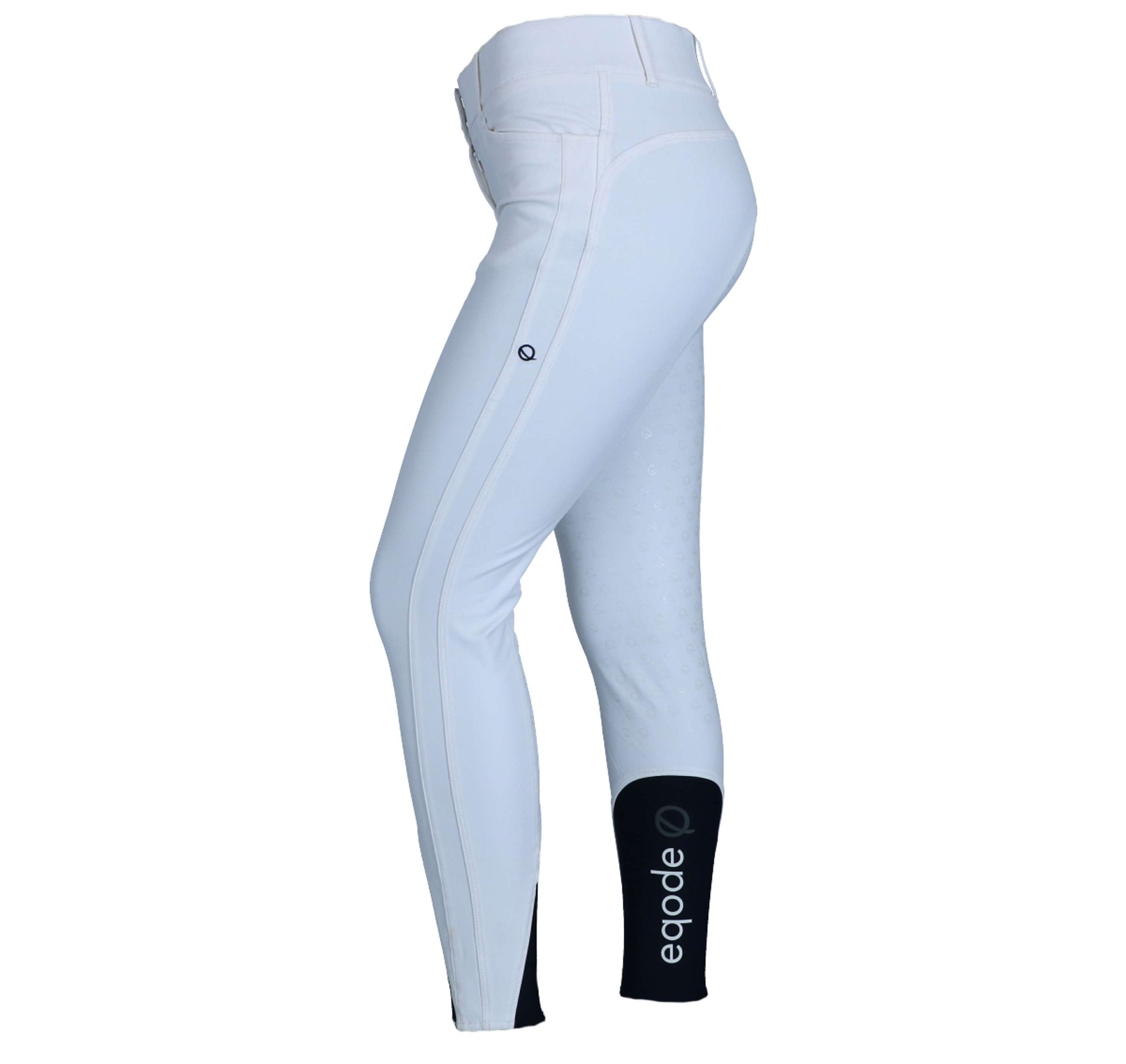 EQODE by Equiline Breeches Darcey Full Grip White EQODE by Equiline Breeches Darcey Full Grip White
