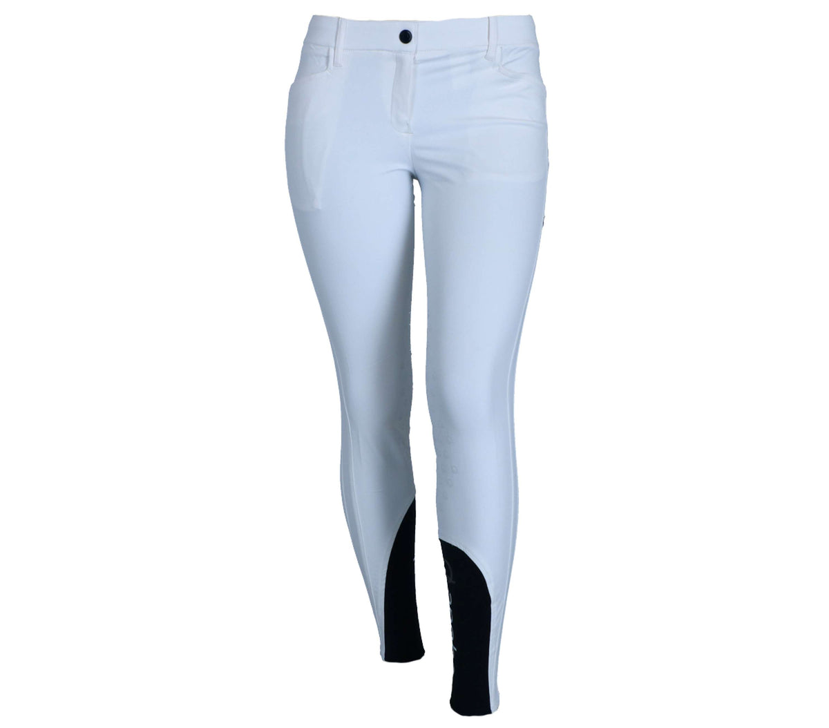 EQODE by Equiline Breeches Delma Knee Grip White