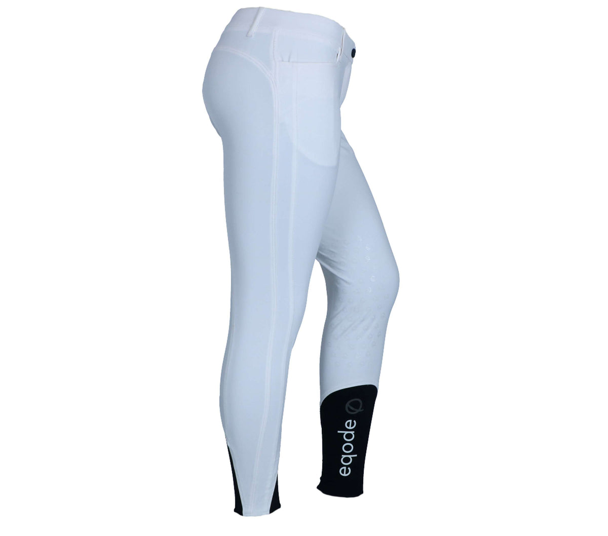 EQODE by Equiline Breeches Delma Knee Grip White