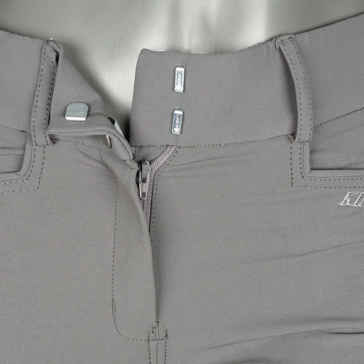 Kingsland Breeches Kadi E-Tec Knee-Grip Ladies Grey