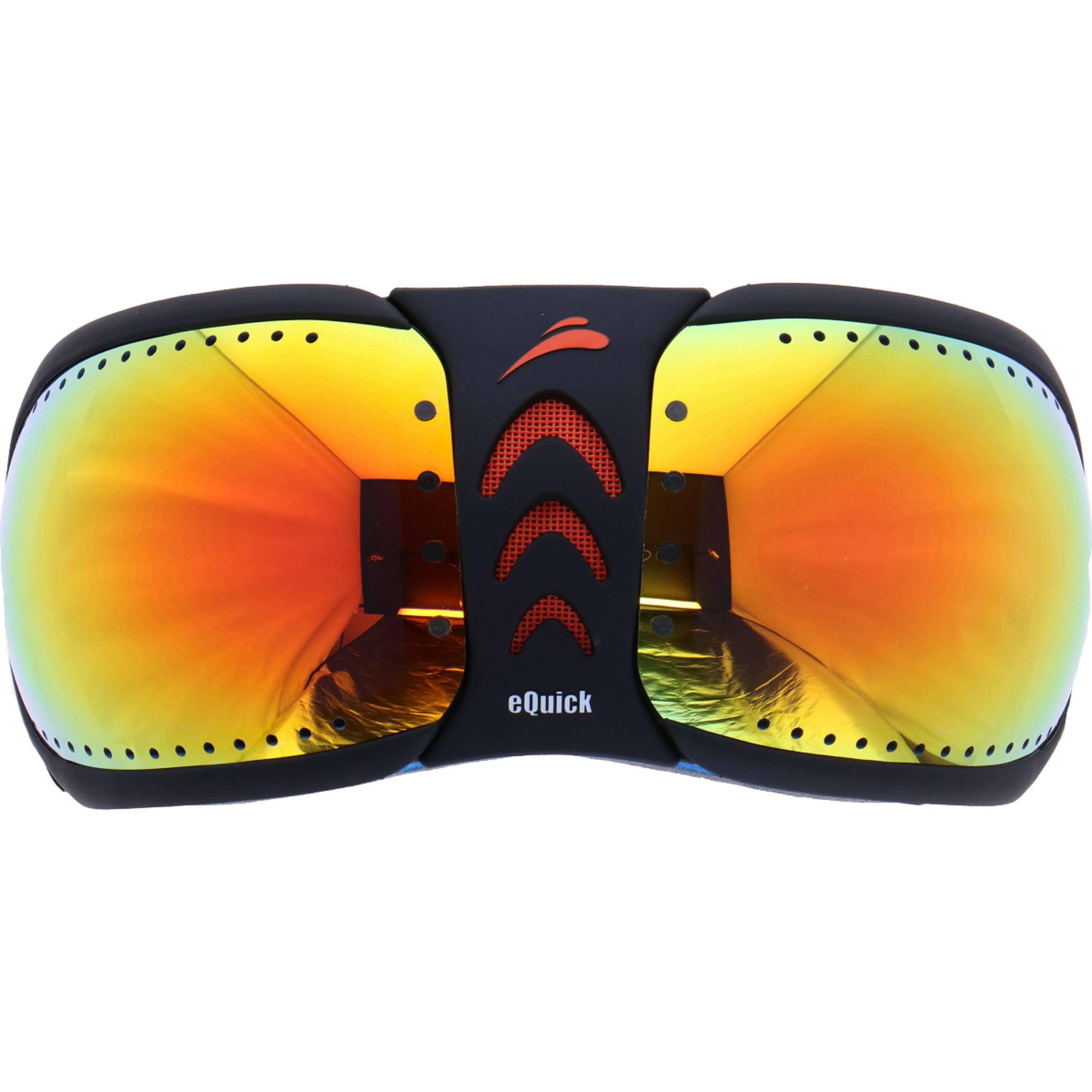 eQuick Glasses eVysor Mirrored Orange