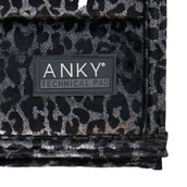 ANKY Saddlepad Leopard Print Dressage Silver