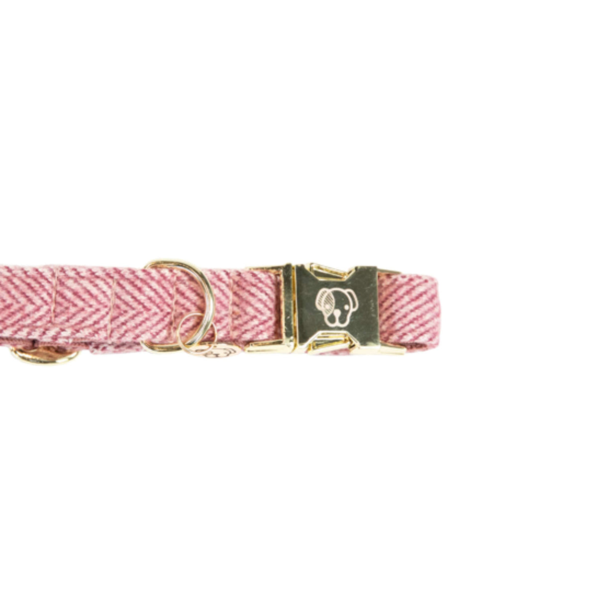 Kentucky Dog Collar Wool Lightpink