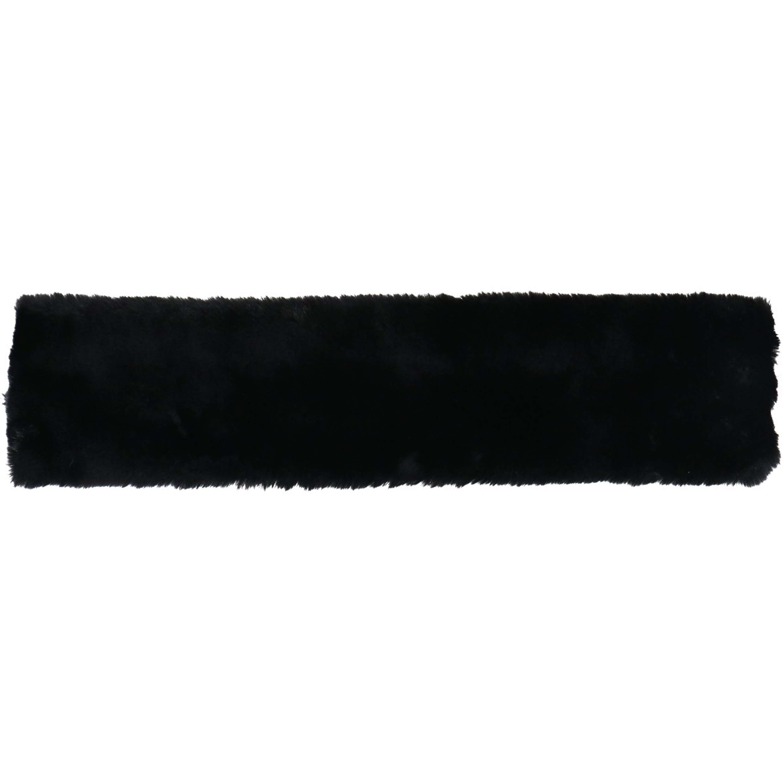 Harry's Horse Girth Fur Cover Furry General Purpose Black