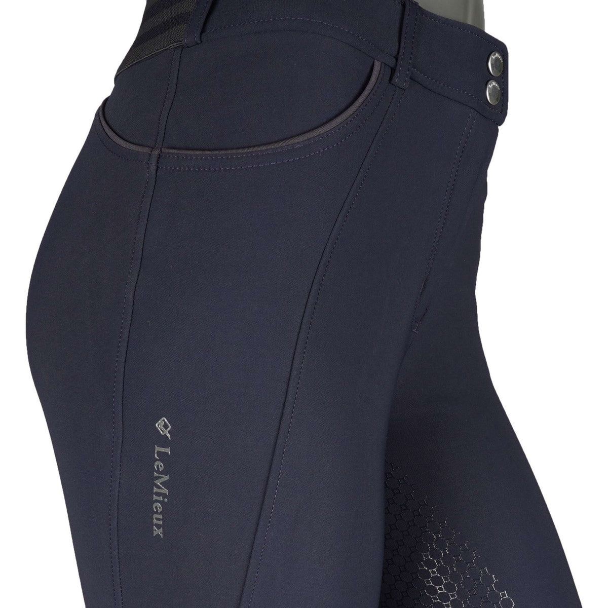 LeMieux Breeches Freya Navy/Grey Dots