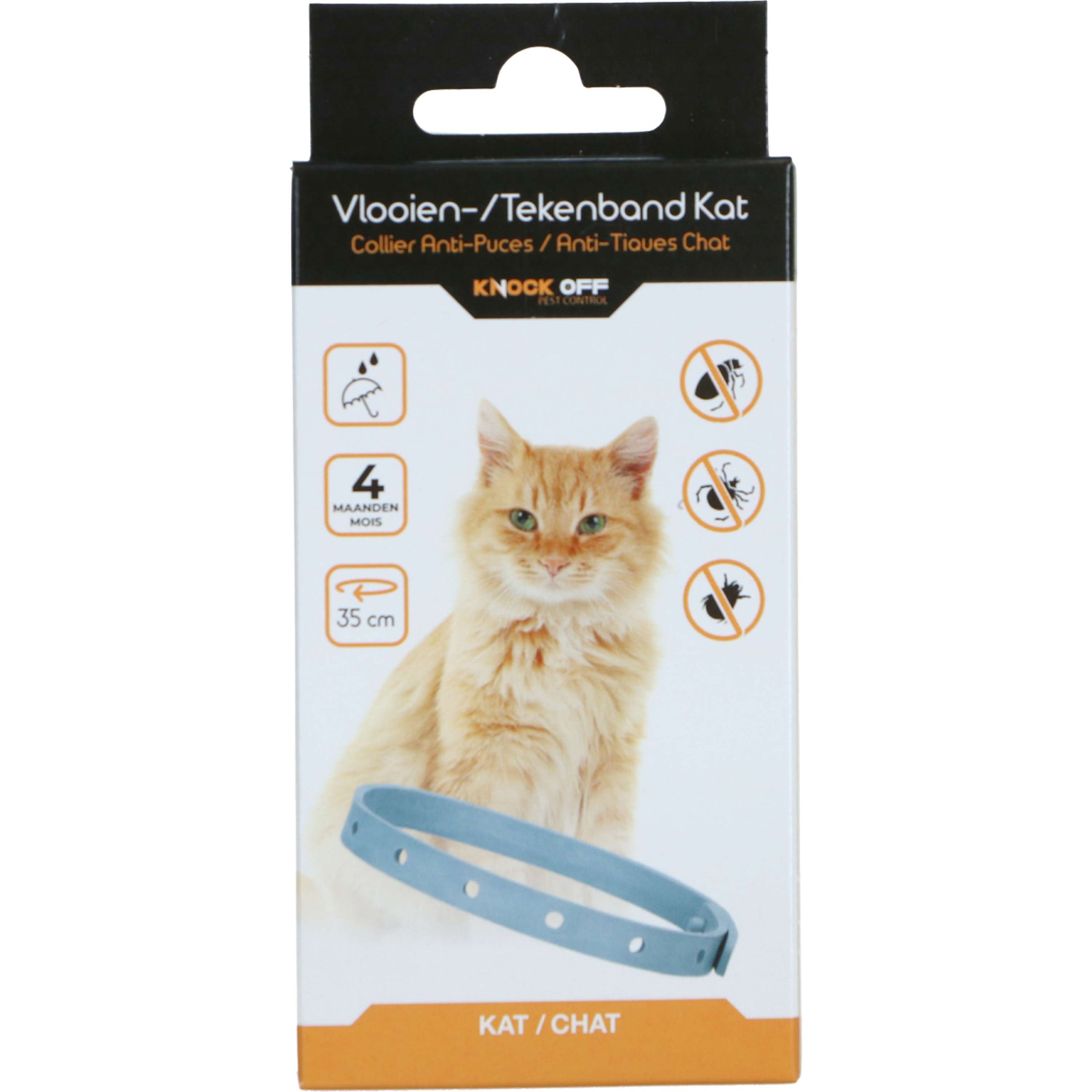 Knock Off Tick and Flea Collar Cat DE/EN