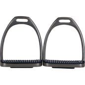 Harry's Horse Stirrups fillis RVS Black steel