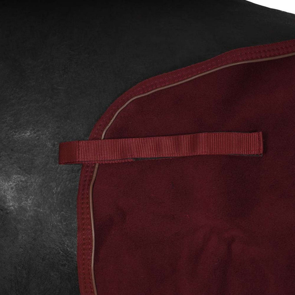 Kentucky Exercise Rug Square Heavy Fleece Bordeaux