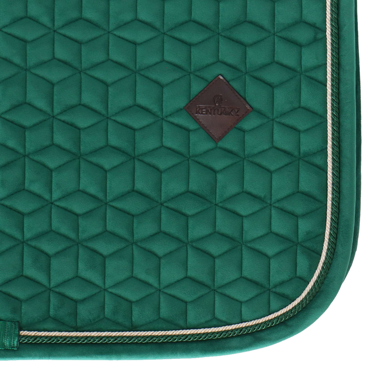 Kentucky Saddlepad Velvet Dark Green