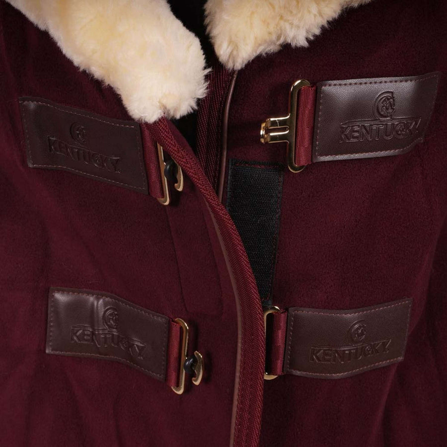 Kentucky Sweat Rug Show Fleece Heavy Bordeaux