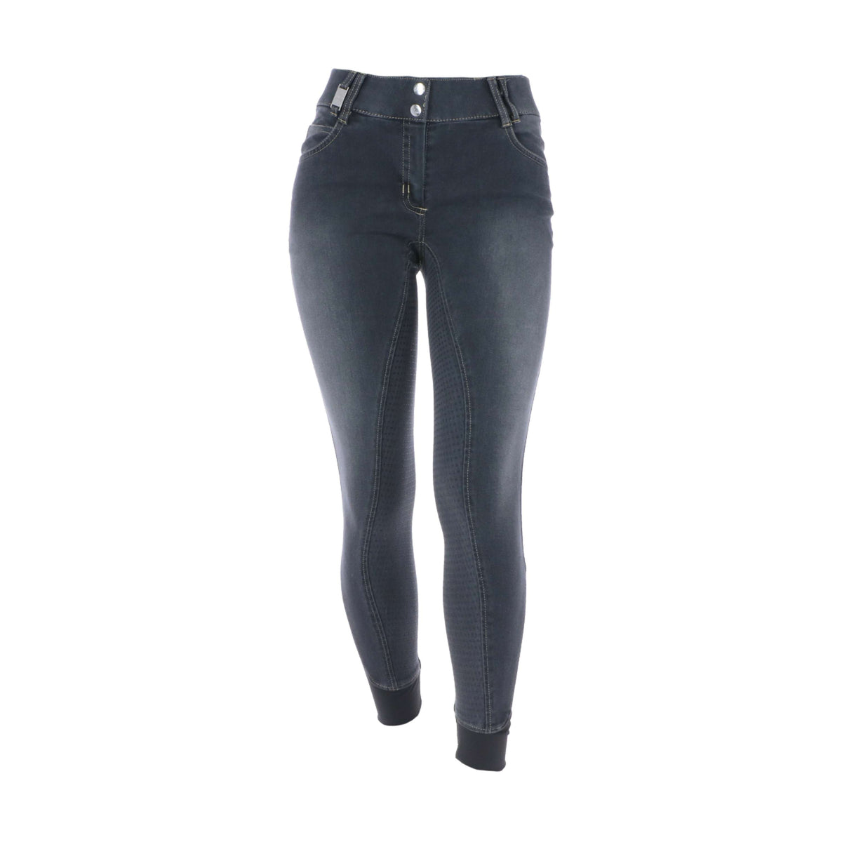 HKM Breeches Miss Easy Silicon Seat Grey