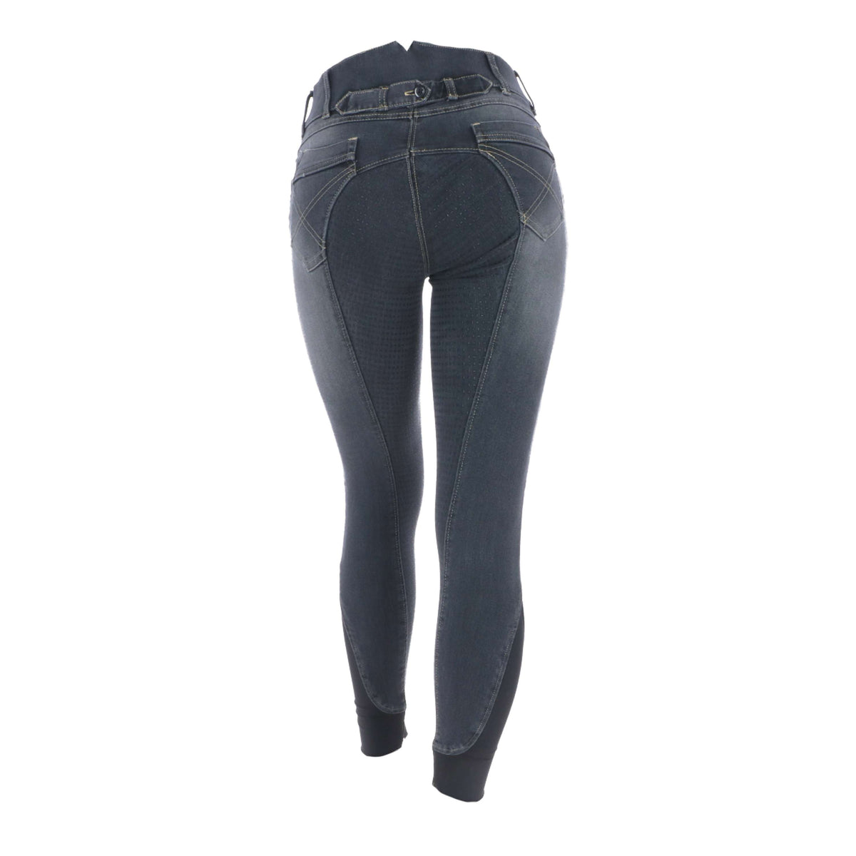 HKM Breeches Miss Easy Silicon Seat Grey