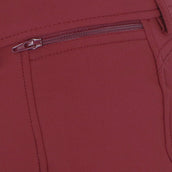 HKM Breeches Morello PAM Silicon Knee Grape