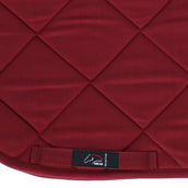 HKM Saddlepad Allround Dressage WineRed