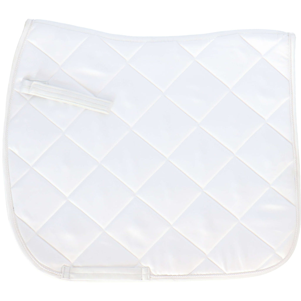 HKM Saddlepad Bergamo Dressage White