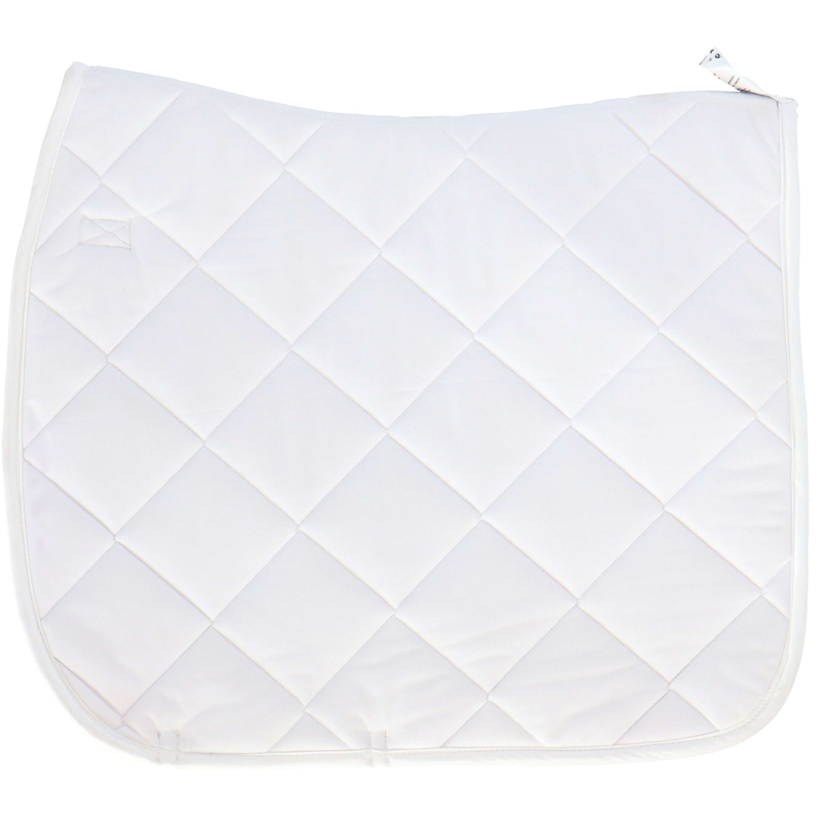 HKM Saddlepad Bergamo Dressage White