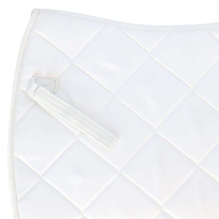 HKM Saddlepad Bergamo Dressage White