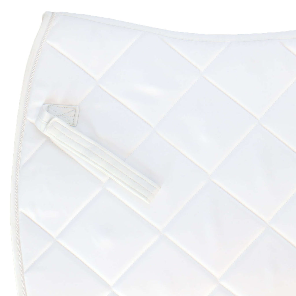 HKM Saddlepad Bergamo Dressage White
