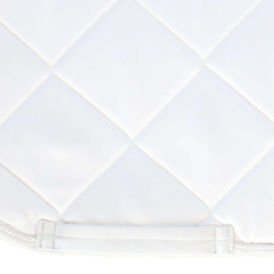 HKM Saddlepad Bergamo Dressage White