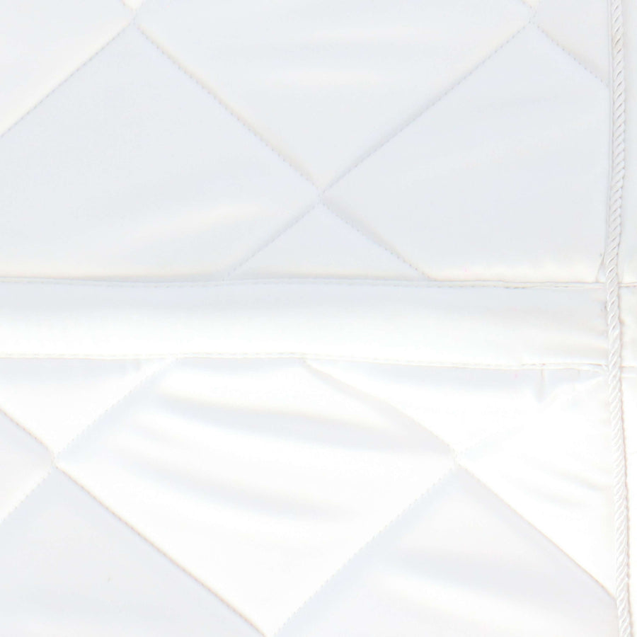 HKM Saddlepad Bergamo Dressage White