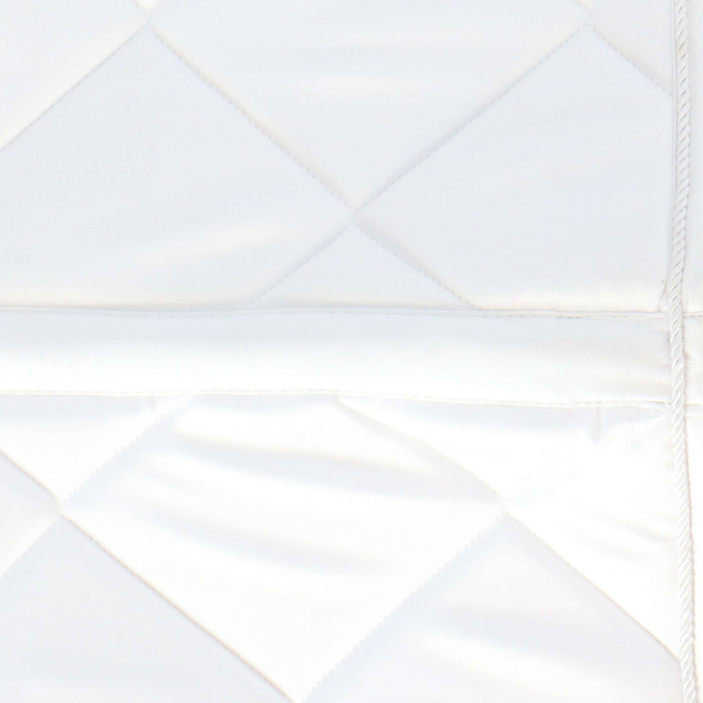 HKM Saddlepad Bergamo Dressage White
