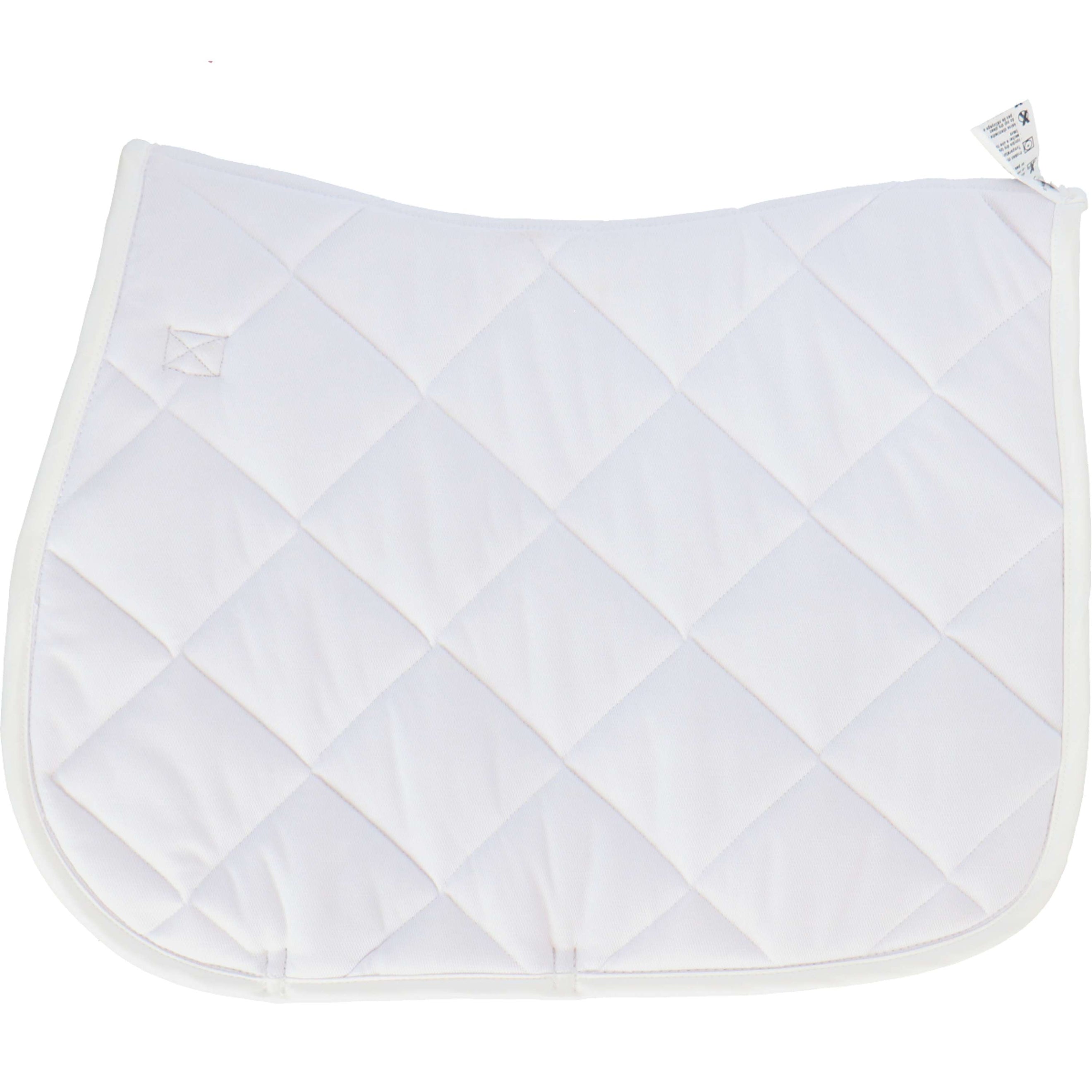 HKM Saddlepad Bergamo General Purpose White