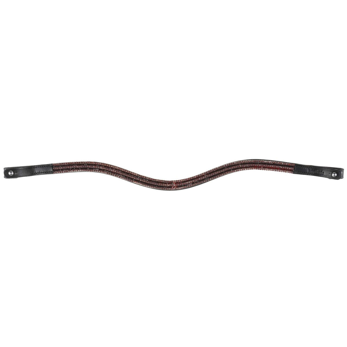 Kavalkade Browband Button Claret