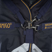 Amigo Bravo 12XL Original Turnout Medium 250g Navy/Gold