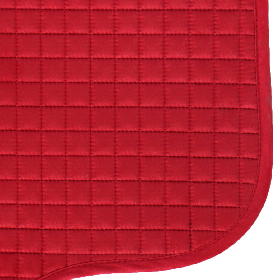 LeMieux Saddlepad Luxury Square General Practice Chilli Red