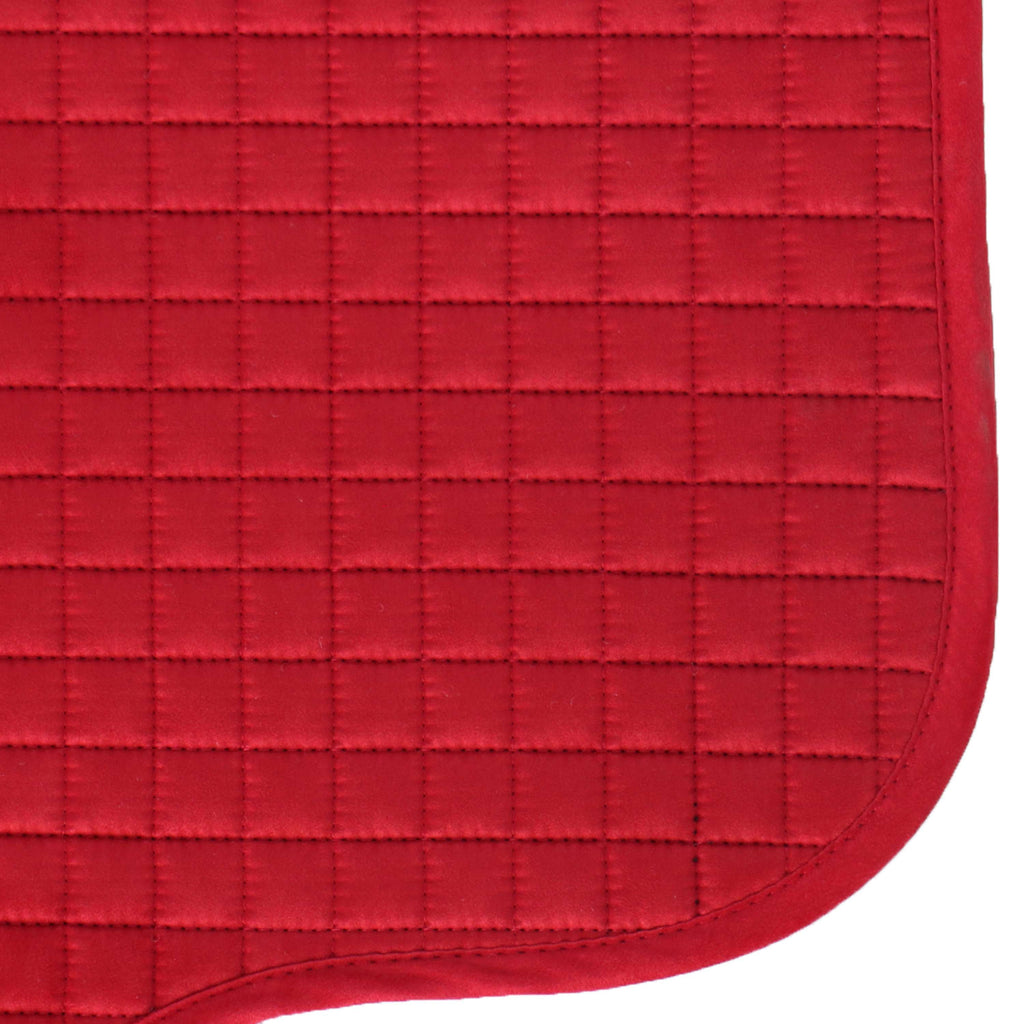 LeMieux Saddlepad Luxury Square General Practice Chilli Red