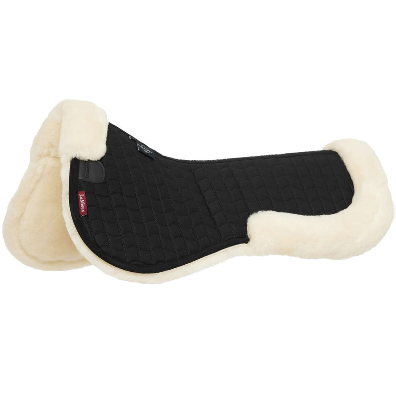 LeMieux Half Pad Merino Wool Black/Natural