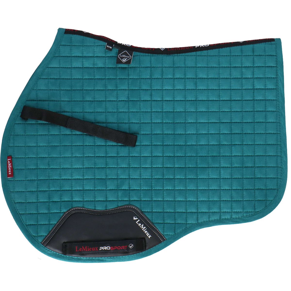 LeMieux Saddlepad Luxury Square General Practice Peacock Green