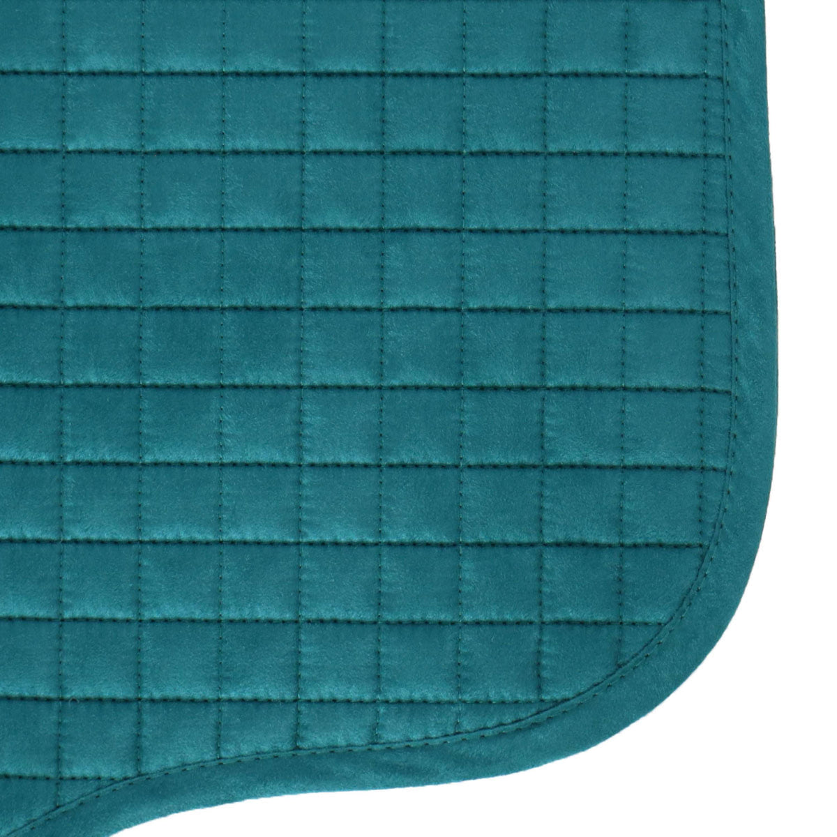 LeMieux Saddlepad Luxury Square General Practice Peacock Green