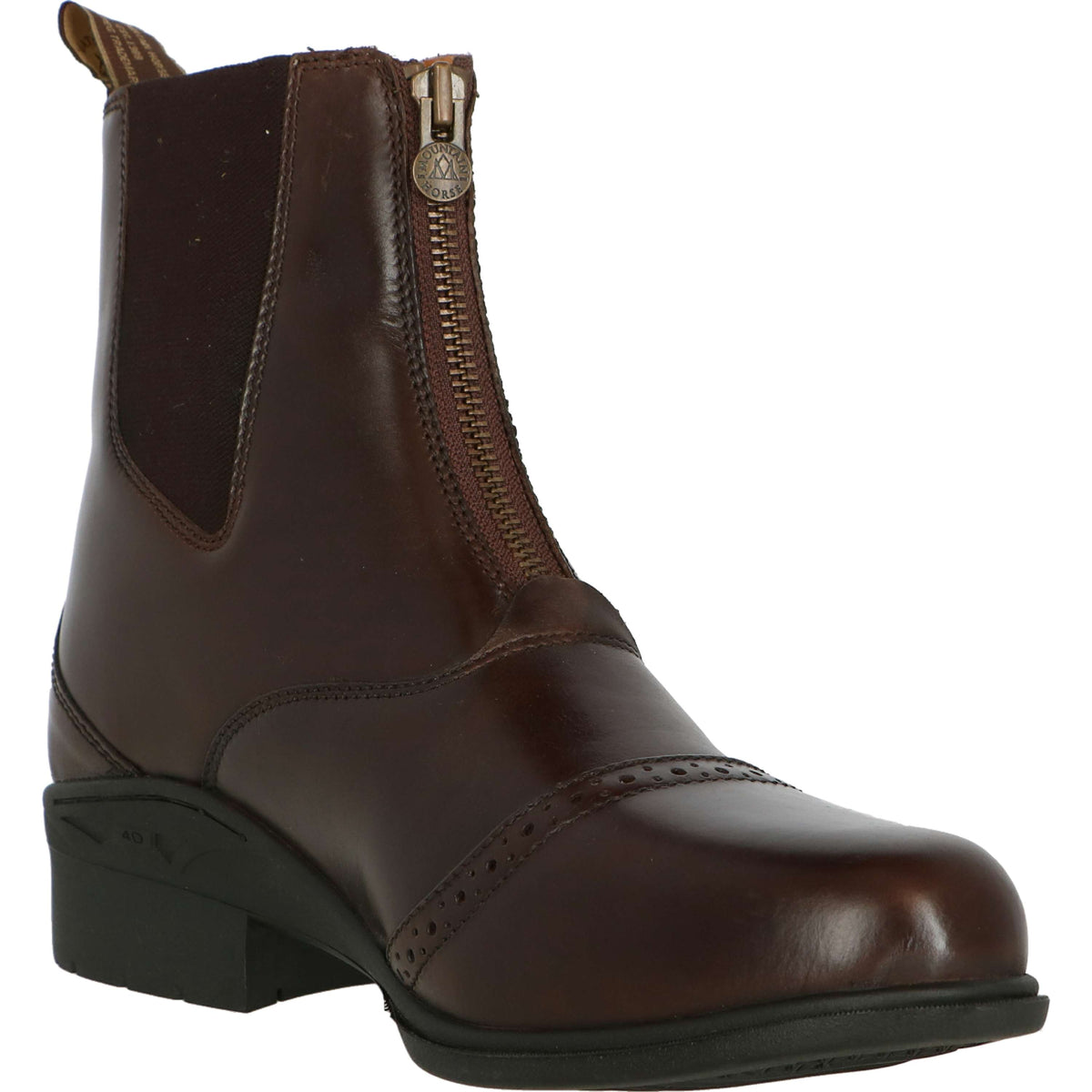 Mountain Horse Paddock Boots Aurora Zip Brown