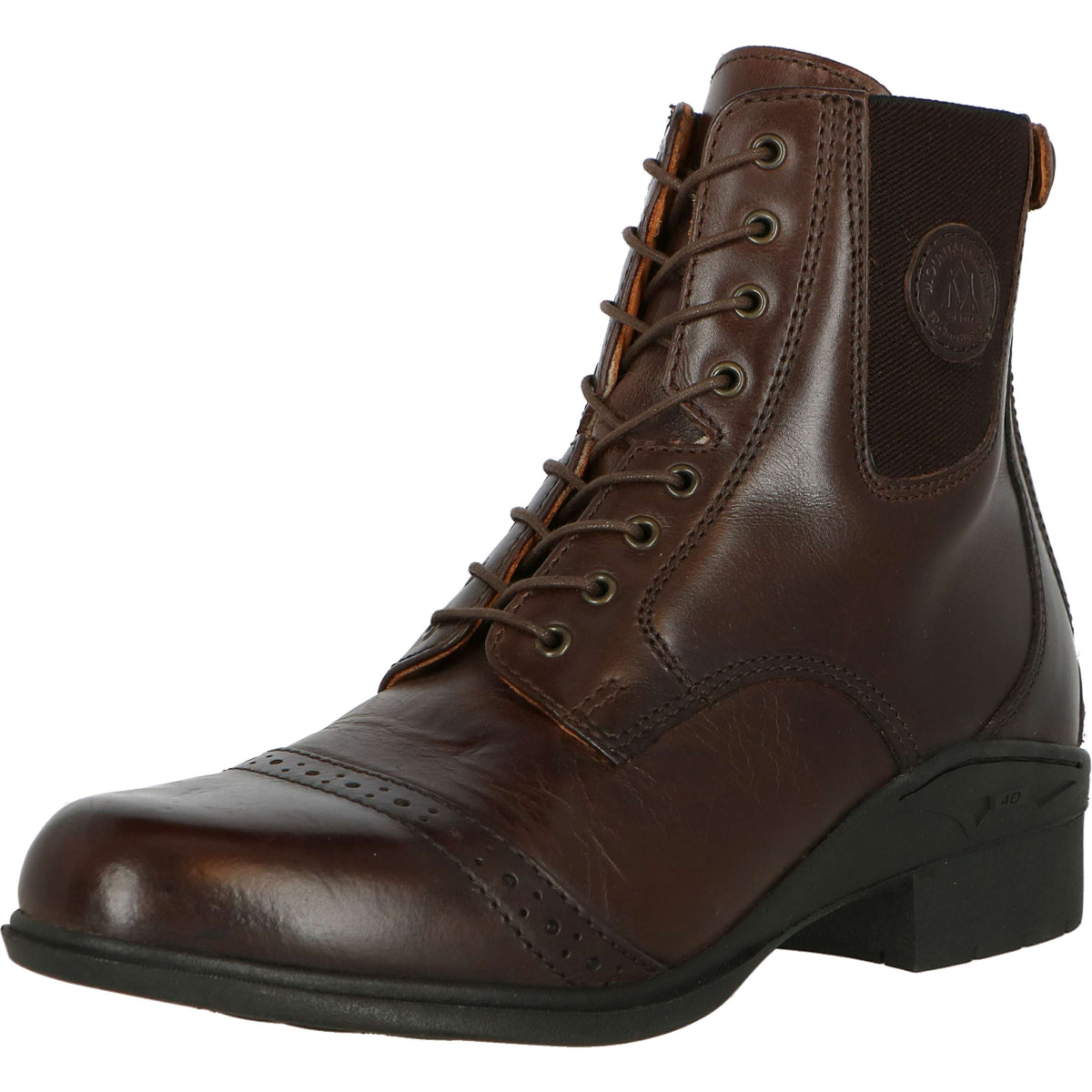 Mountain Horse Paddock Boots Aurora Back Zip Brown