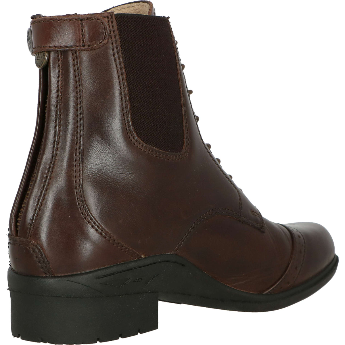 Mountain Horse Paddock Boots Aurora Back Zip Brown