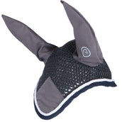 EQUITHÈME Ear Net Polyfun Dark Gray/Navy Blue