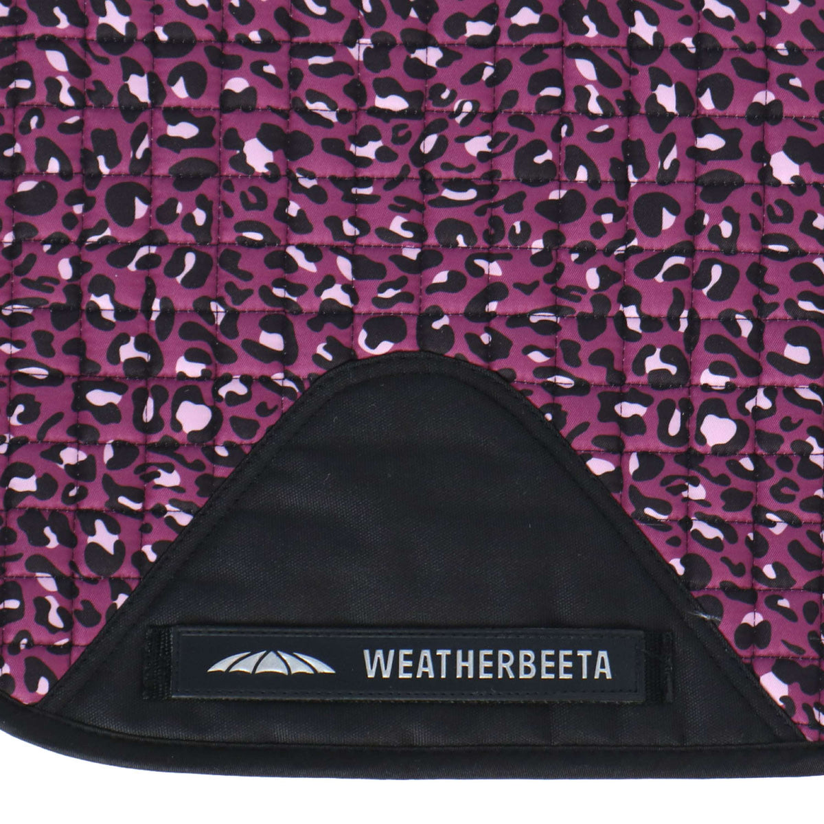 Weatherbeeta Saddlepad Prime Leopard Dressage Pink Leopard