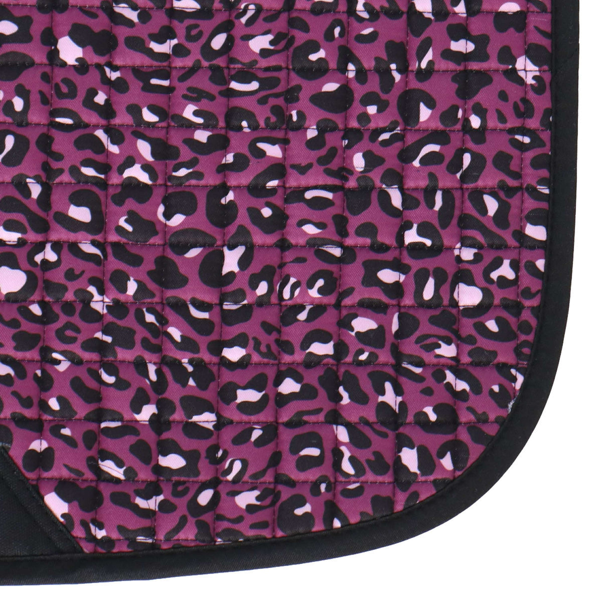 Weatherbeeta Saddlepad Prime Leopard Dressage Pink Leopard