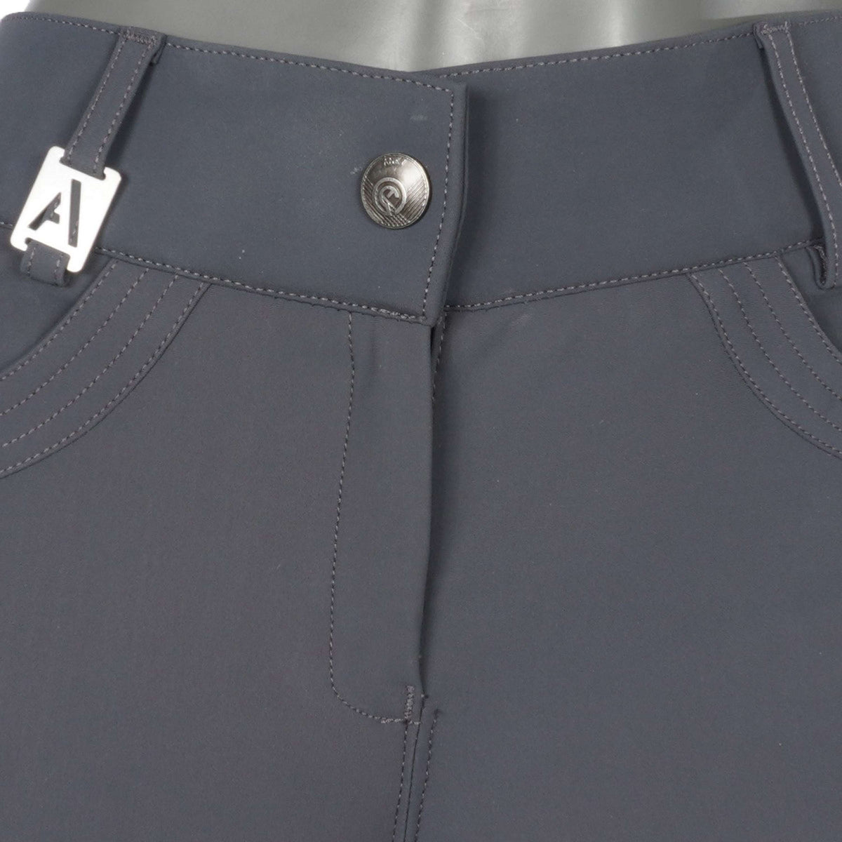 Anky Breeches Genuine Full Grip Ladies DarkGrey