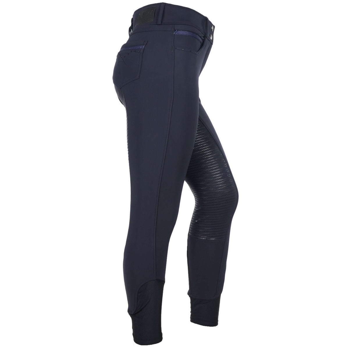 Anky Breeches Stone Taped Full Grip Ladies Dark Navy