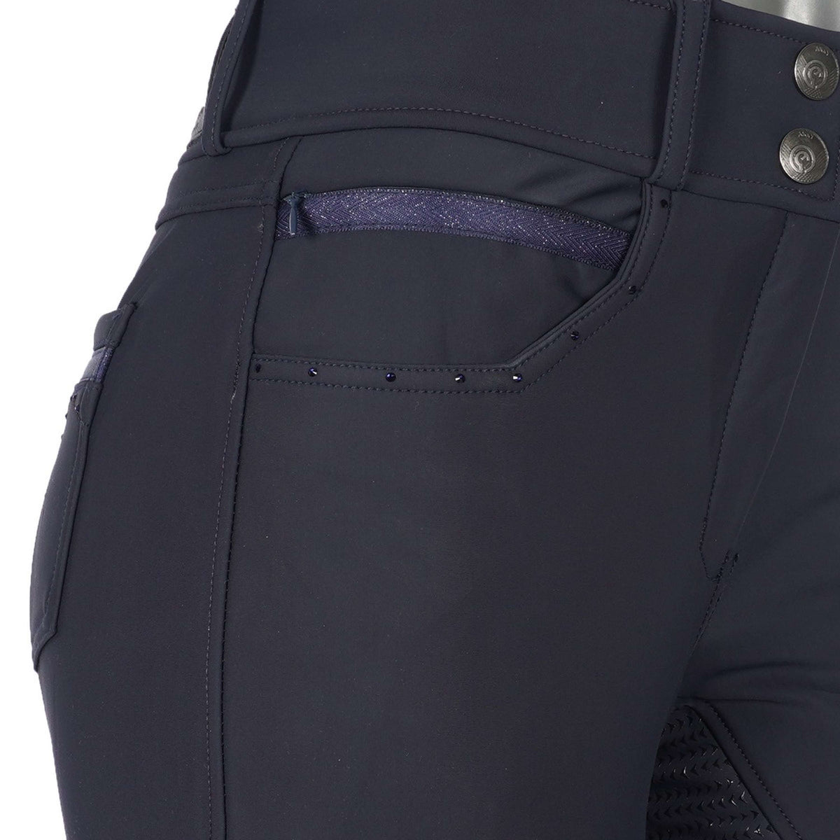 Anky Breeches Stone Taped Full Grip Ladies Dark Navy