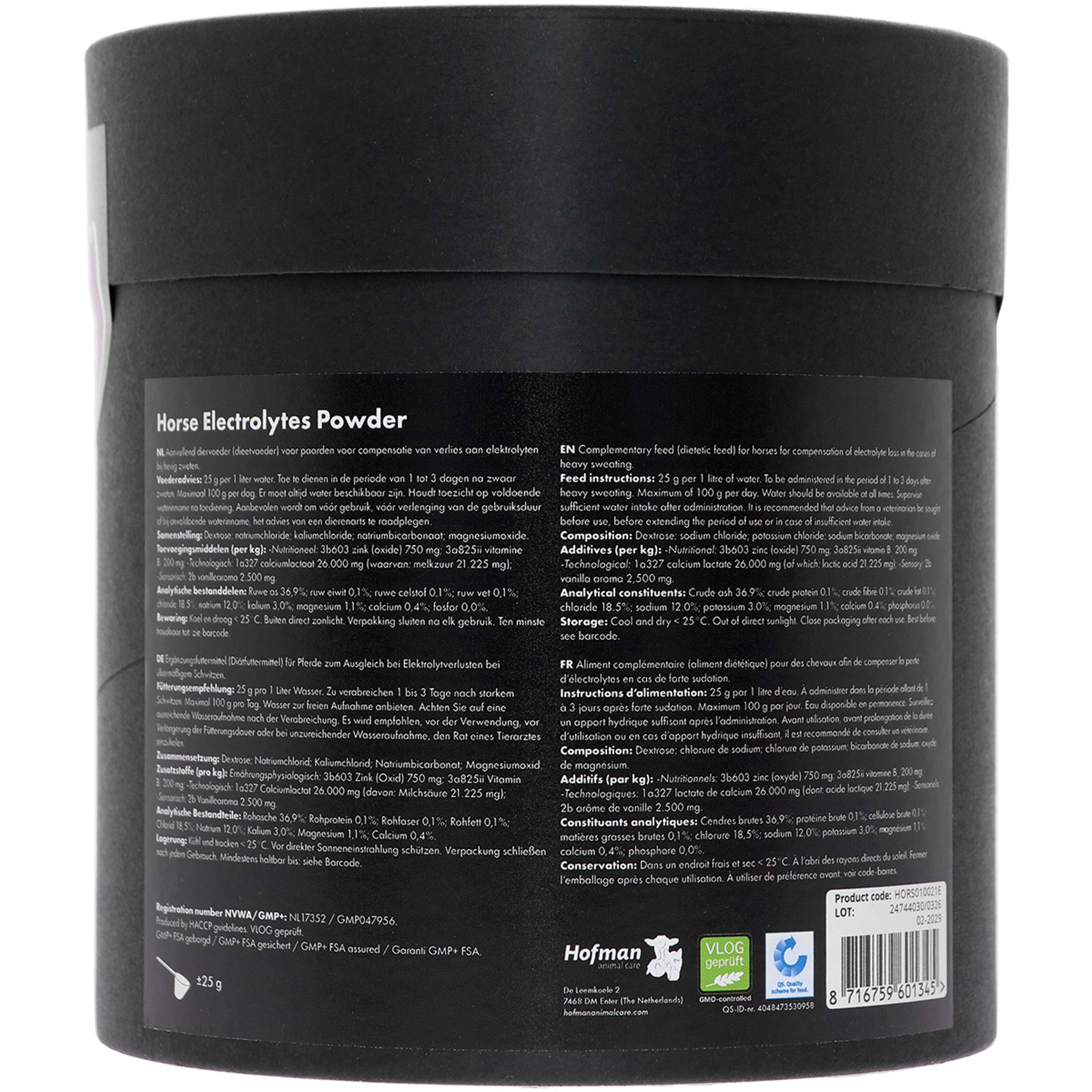 Excellent Electrolytes Powder with B2 Bucket